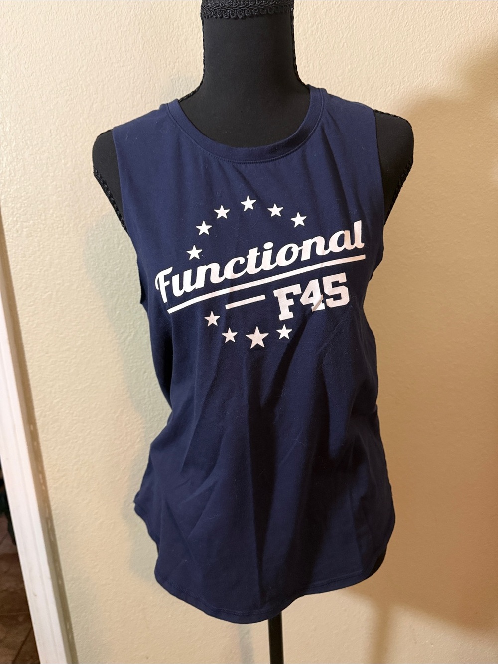 F45 Functional Women's Navy Muscle Tank